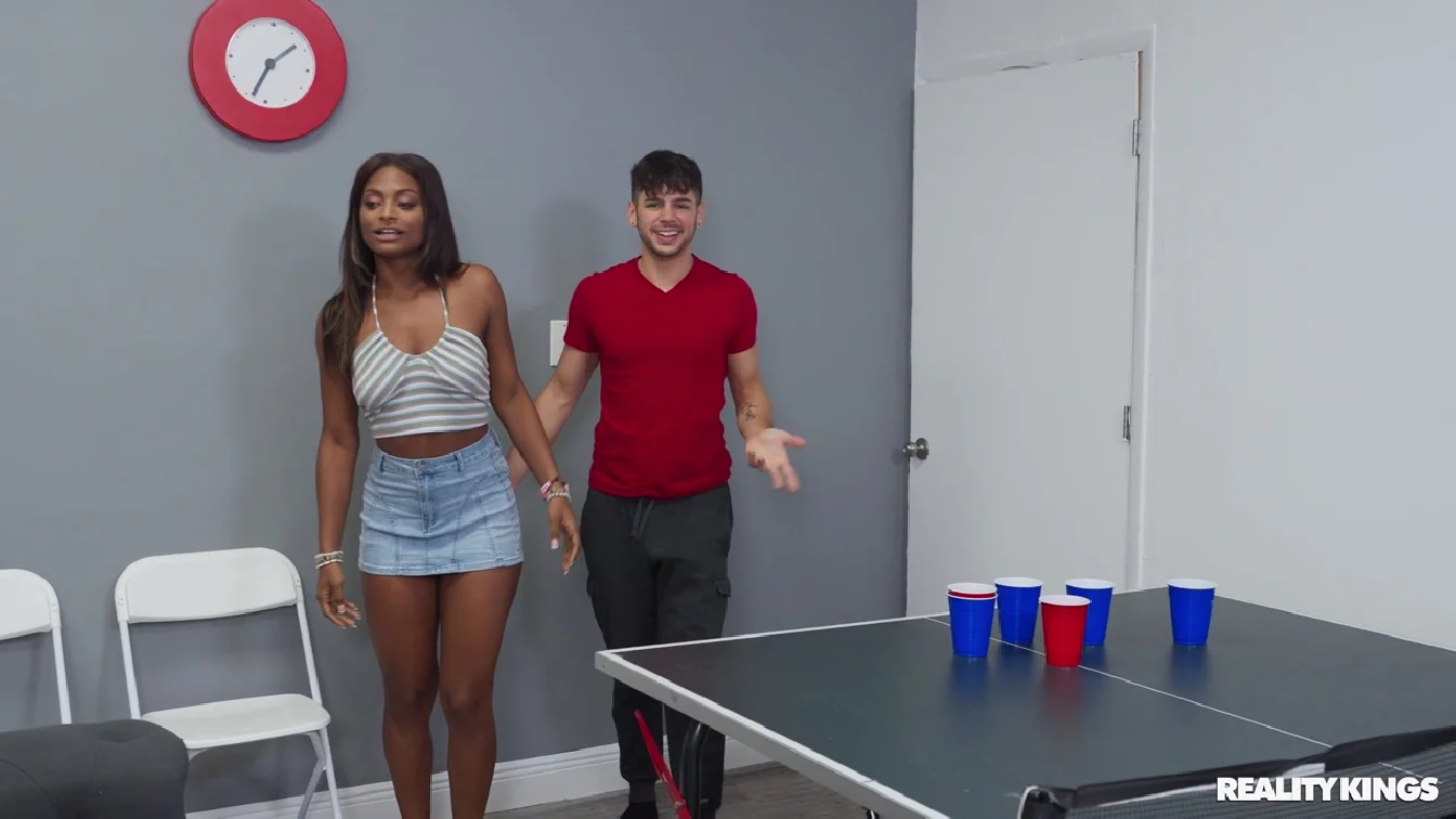 CrazyCollegeGFs Rhae Woods Sneaking Around TheDorm XXX